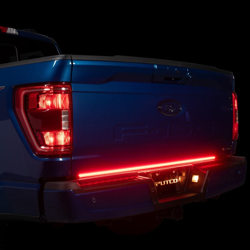 Putco 2024+ Ford F150 w/Factory Halogen Tail Light 60in Red Blade Tailgate Light Bar Plug-N-Play