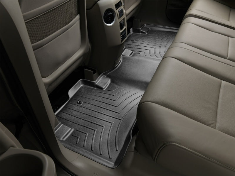WeatherTech 09-13 Honda Pilot Rear FloorLiner - Black