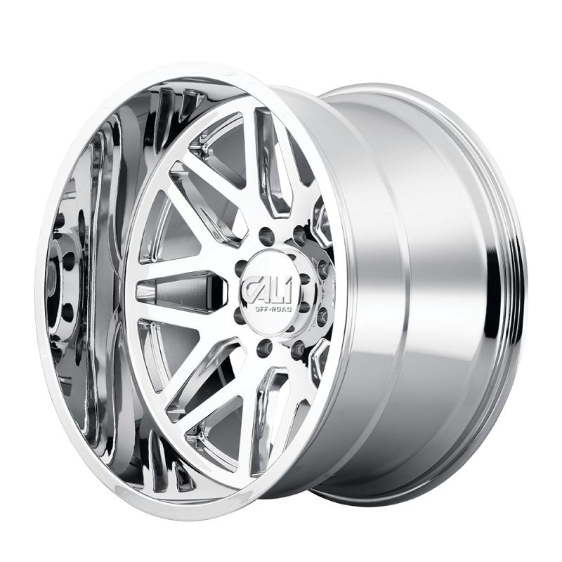 Cali Off-Road 9115 Invader 20x10 / 8x170 BP / -25mm Offset / 125.2mm Hub Chrome Wheel