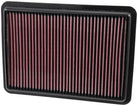K&N Replacement Panel Air Filter for 2014-2015 Acura RLX 3.5L V6