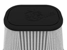 aFe Track Series Intake Pro DRY S Air Filter (6-1/8x4-1/8)IN F x(9-1/4x7-1/4)IN B x(6x4)IN Tx7-1/8IN