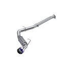 MBRP 12-22 Subaru BRZ 17-22 Toyota GR86 Stainless Steel 3in Cat-Back-Single Rear Exit w Burnt Tip