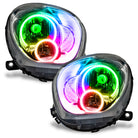 Oracle Mini Cooper Countryman 11-15 Halo Kit - ColorSHIFT w/ Simple Controller