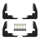 Westin 2014-2018 Chevy Silverado 1500 Reg Cab Premier Oval Nerf Step Bar Mount Kit - Black