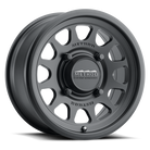 Method MR414 Bead Grip 15x7 / 5+2/38mm Offset / 4x136 / 106mm CB Matte Black Wheel