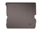 WeatherTech 2017+ Land Rover Discovery Cargo Liners - Cocoa (w/ 4 Zone Climate Control)