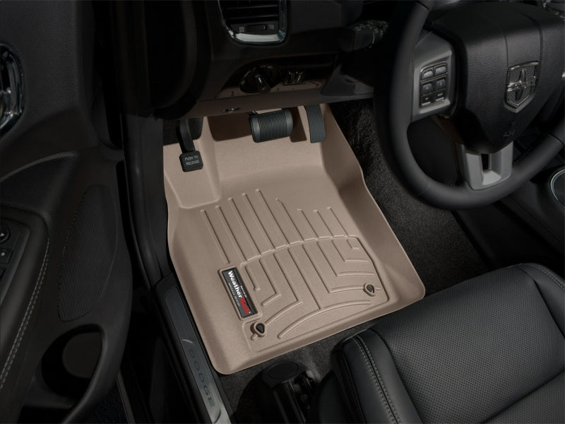 WeatherTech 11+ Dodge Durango Front FloorLiner - Tan
