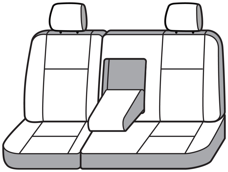 Covercraft 11-22 Jeep Grand Endura PrecisionFit Custom Second Row Seat Covers - Charcoal/Black