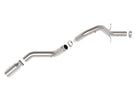 aFe Large Bore-HD 5in 409SS DPF-Back Exhaust System w/Pol Tip 24-25 GM Diesel Trucks V8-6.6L(td) L5P