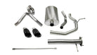 Corsa 2005-2006 Chevrolet SSR 5.3L V8 3in Cat-Back Dual Rear w Single 4in Black Pro-Series Tips