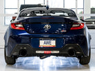 AWE Tuning Subaru BRZ/ Toyota GR86/ Toyota 86 Touring Edition Cat-Back Exhaust- Diamond Black Tips