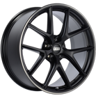 BBS CI-R 20x9 5x112 ET39 Satin Black Polished Rim Protector Wheel -82mm PFS/Clip Required