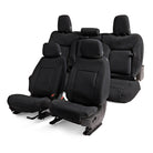 Covercraft 19-24 Dodge Ram Leatherette PrecisionFit Custom Front Row Seat Covers - Black