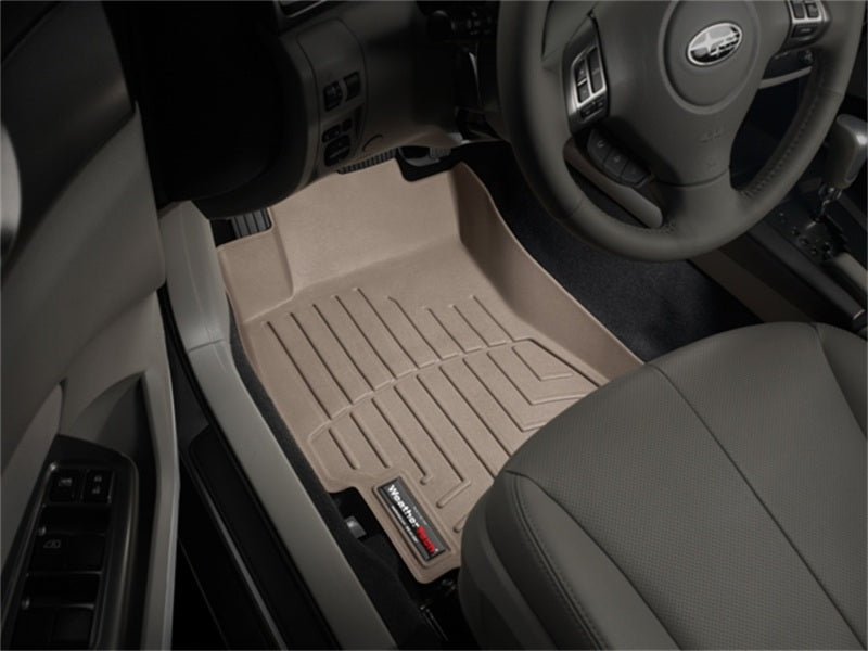 WeatherTech 09-13 Subaru Forester Front FloorLiner - Tan