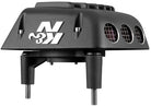 K&N Street Metal Intake System for 01-16 Harley-Davidson Softail/Dyna - Shaker Black