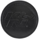 K&N Universal Rubber Filter-Round Tapered 4in Flange ID x 8in Base OD x 6.625in Top OD x 8in H
