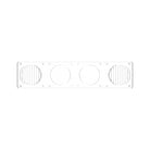 KC HiLiTES FLEX ERA LED Clear Combo Beam Lens for Light Bars