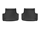 WeatherTech 15-20 Audi A3 (Sedan) / 15-20 S3 (Incl 17-20 RS3) Rear FloorLiner HP - Black (2pc Liner)