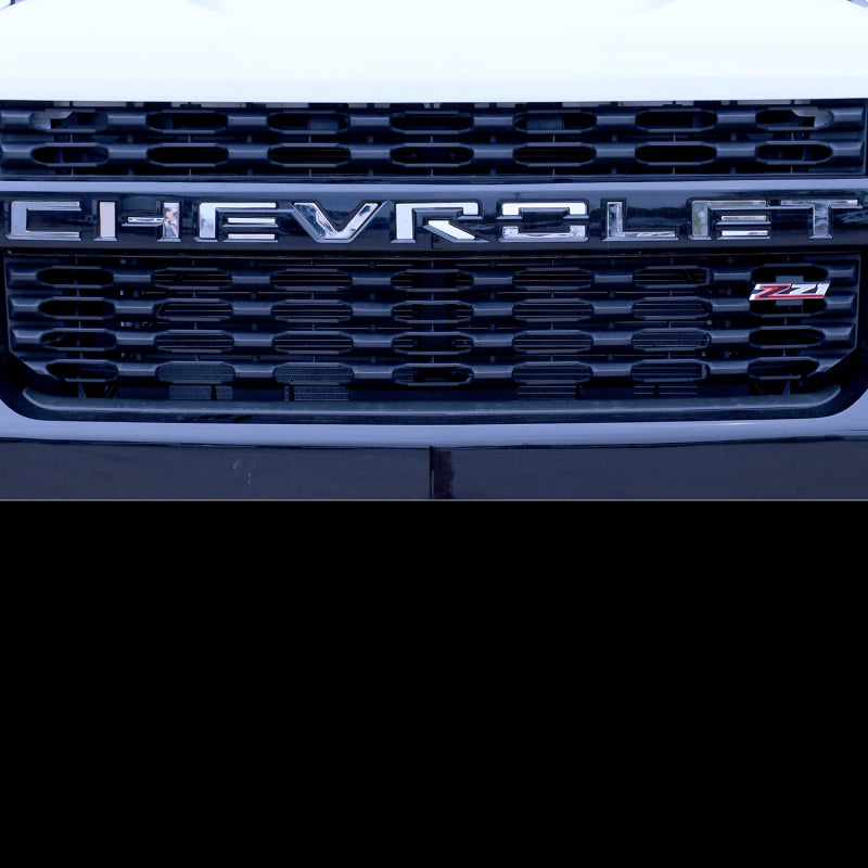 Putco 19-20 Chevy Colorado - Grille Letters - Stainless Steel Chevrolet Letters