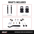 Air Lift Performance 03-06 Infiniti G35 Sedan / 03-08 Nissan 350Z Air Suspension Rear Kit