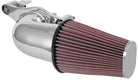 K&N 2017 Harley-Davidson H/D Touring Models AirCharger Performance Intake - Chrome
