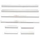 Putco 14-18 Chevy Silv LD - Double Cab w/ CHEVROLET Etching (8pcs) SS Door Sills