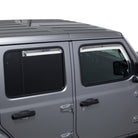 Putco 20-21 Jeep Gladiator JT/JL Element Chrome Window Visors (Set of 4)