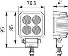 Hella ValueFit LED Work Light TS1700 LED MV CR LT