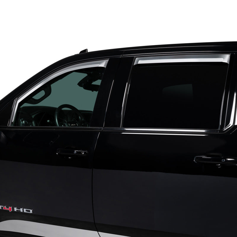 Putco 19-20 Chevy Silverado / GMC Sierra 1500 - Crew Cab (Set of 4) Element Chrome Window Visors