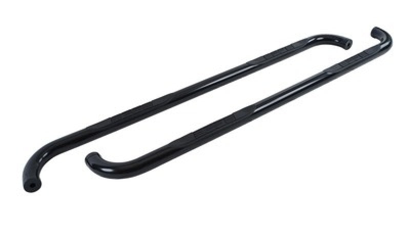 Go Rhino 01-13 Chevrolet Silverado 2500HD/3500 4000 Series SideSteps - Cab Length - Black