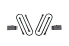 Zone Offroad Ram 3500 Rear 2in Block Kit - 4in U-bolts