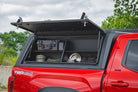 Rough Country passenger-side storage bin installed