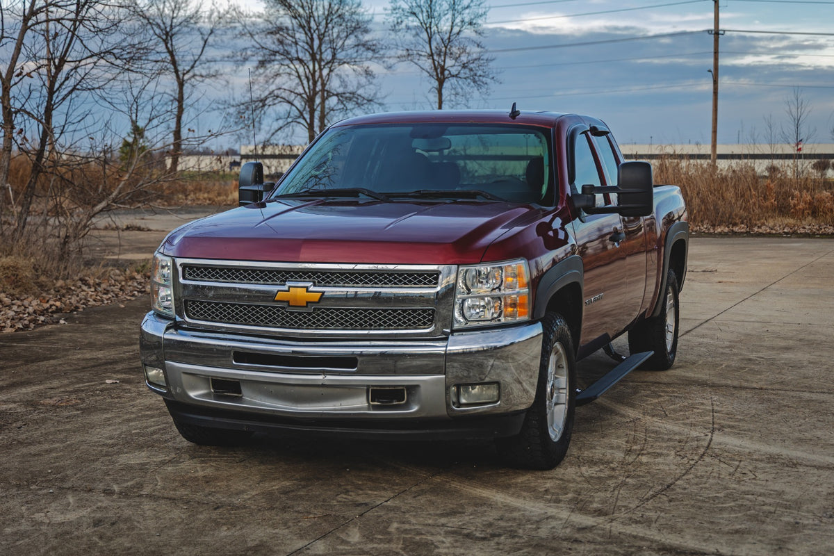 Rough Country Power Running Boards | HT-Series | Double Cab | Chevy/GMC 1500/2500HD/3500HD (14-18)