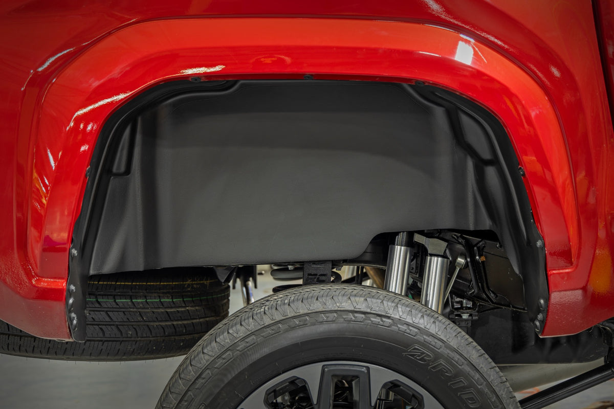 Rough Country  Rear Wheel Well Liners | Toyota Tacoma 2WD/4WD (2024-2026)
