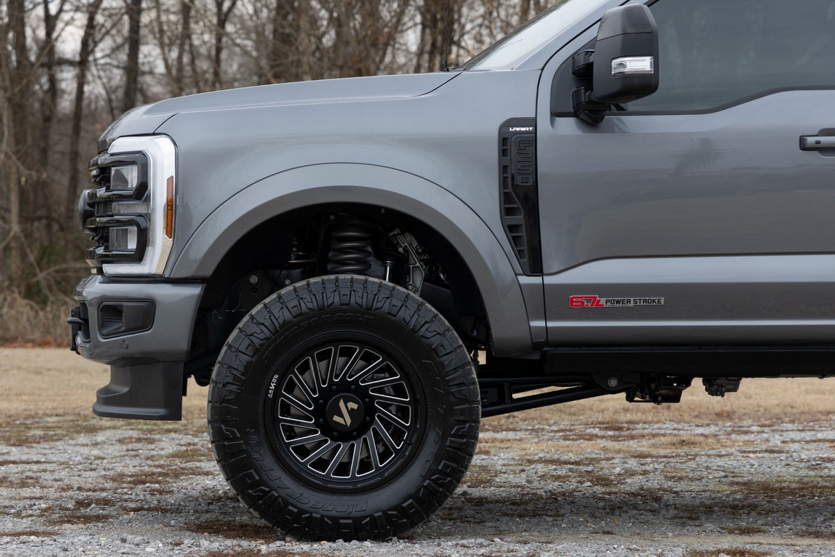Rough Country Sport Fender Flares | E9 Argon Blue | Ford F-250/F-350 Super Duty (23-26)