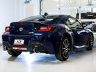 AWE Tuning Subaru BRZ/ Toyota GR86/ Toyota 86 Track Edition Cat-Back Exhaust- Chrome Silver Tips
