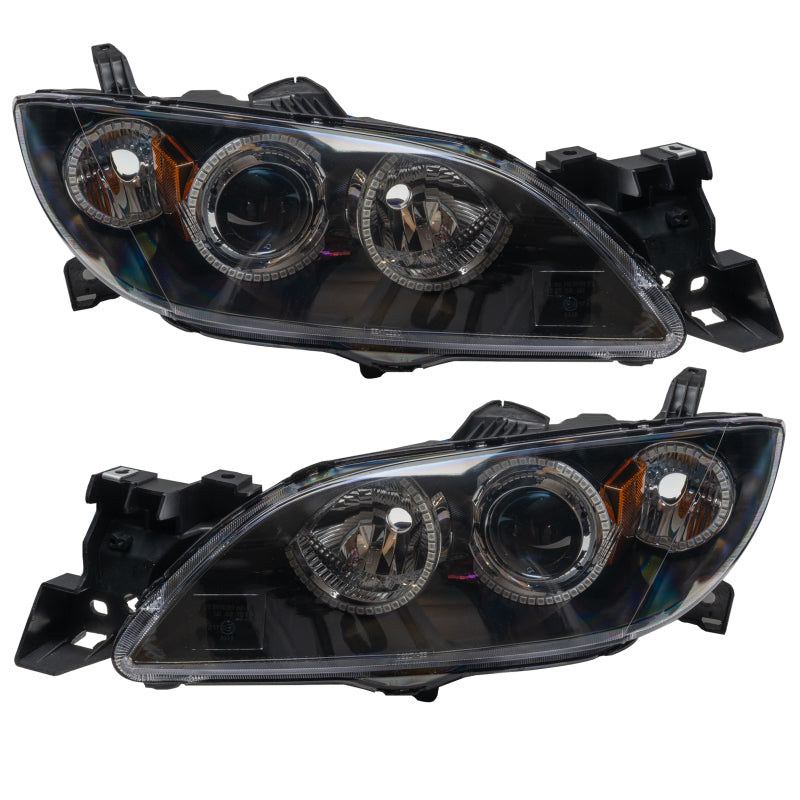Oracle 04-09 Mazda 3 SMD HL - 4DR - Halogen Style - ColorSHIFT w/o Controller