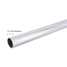 Mishimoto Universal Aluminum Intercooler Tubing 2.5in. OD - Straight