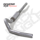 Diamond Eye KIT 4in Catback Single AL CHEVY/GMC 6.6L 2500/3500 2006-2007.5