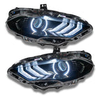 Oracle 18-21 Ford Mustang DRL Upgrade w/ Halo Kit - ColorSHIFT w/ BC1 Controller