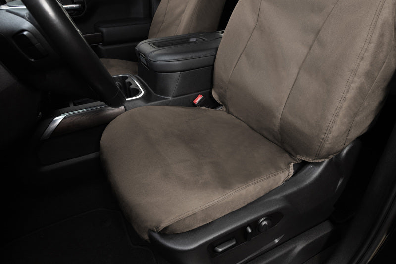 Covercraft 13-16 Dodge Ram Waterproof Polyester SeatSaver Custom Front Row Seat Covers - Taupe
