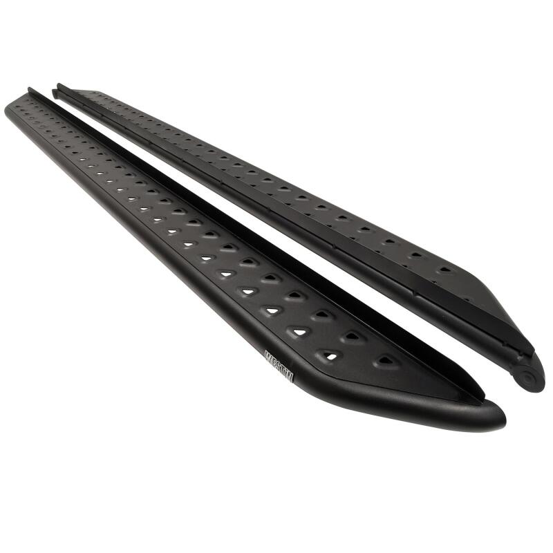 Westin 19-23 Chevrolet/GMC Silverado/Sierra 1500 Crew Cab Outlaw Nerf Step Bars - Textured Black