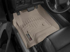 WeatherTech 14+ Chevrolet Silverado/GMC Sierra Crew and Double Cab Front FloorLiners - Tan