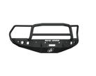 Road Armor 16-18 Ram 2500 Stealth Front Winch Bumper w/Lonestar Guard/6 Sensor Holes - Tex Blk