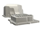 aFe GM Diesel Trucks 17-19 V8-6.6L L5P POWER Street Series Engine Oil Pan Raw w/ Machined Fins