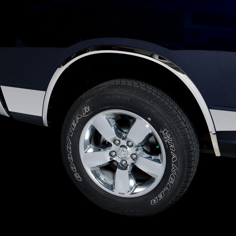 Putco 09-18 Ram 1500 Quad Cab 6.5 - 5.5in Wide - 12pcs (w/o Factory Flares) SS Rocker Panels