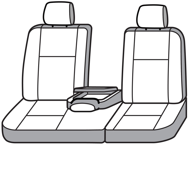 Covercraft 19-24 Dodge Ram 1500 Endura PrecisionFit Custom Second Row Seat Covers - Tan/Tan