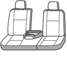 Covercraft 19-24 Dodge Ram 1500 Endura PrecisionFitSecond Row Seat Covers - Charcoal/Charcoal