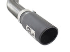 aFe MACHForce XP Exhausts Cat-Back SS 409 EXH Wrinkle Black CB Ford F-150 11-12 V6-3.5L (tt)