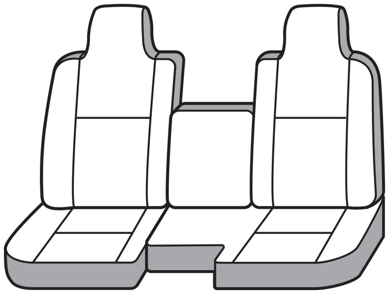 Covercraft 04-06 Ford Ranger Polycotton SeatSaver Custom Front Row Seat Covers - Charcoal